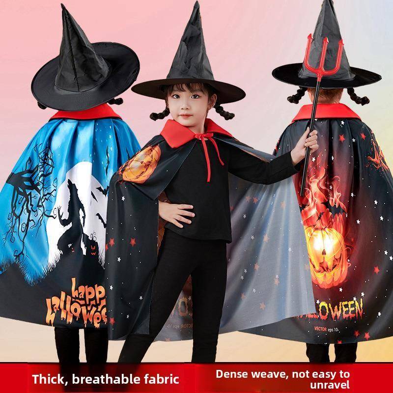 Kids Ethnic Fashion - Cadılar bayramı Çocuk Performans Pelerini Geleneksel