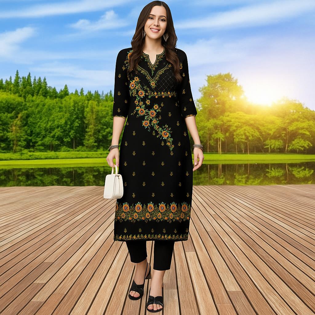 Ethnic Fashion Kurtis - Müslüman Kadınlar İçin Şık ve Rahat
