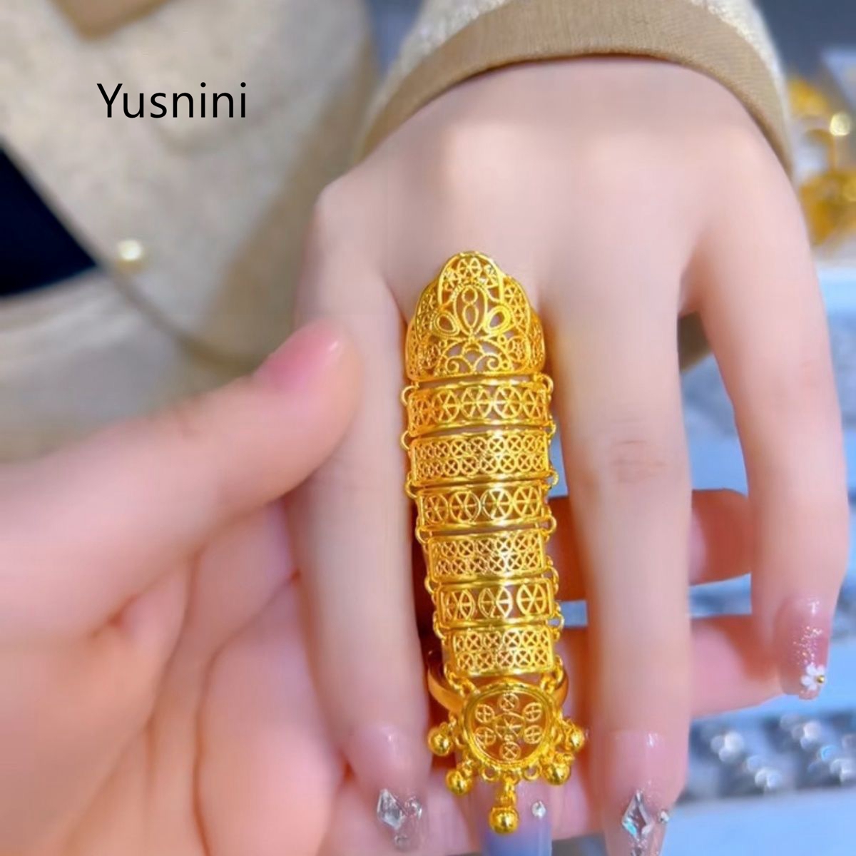 Ethnic Fashion Dubai - Sıcak Satış Yeni Dubai Takı 24K