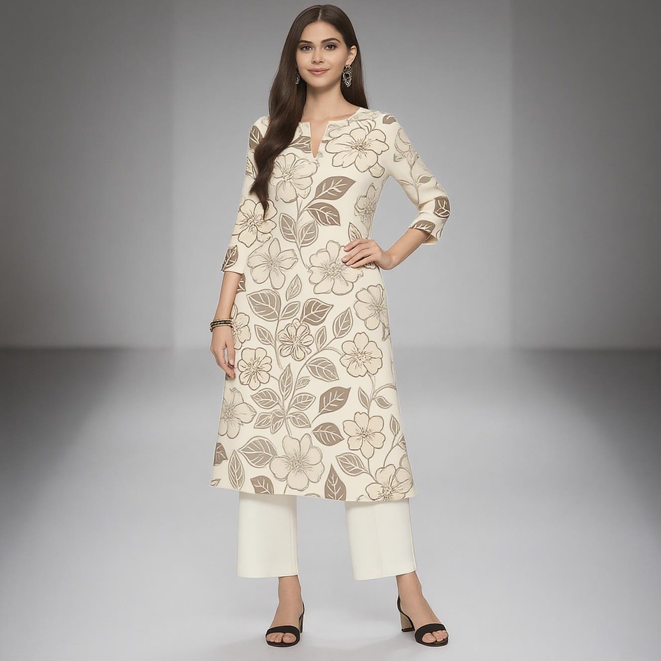 Muslim Women's Kurt Casual Fas - Ethnic Fashion Kurtis incelemesi ve fiyatı