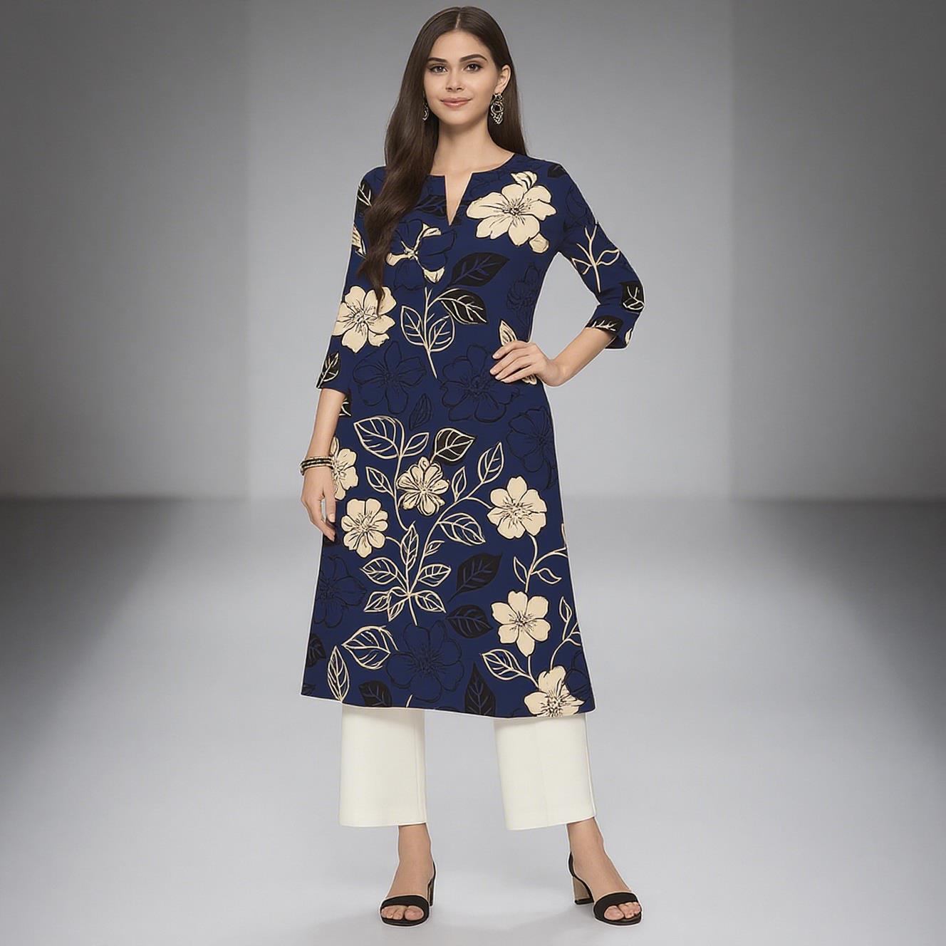 Muslim Women's Kurt Casual Fas - Ethnic Fashion Kurtis incelemesi ve fiyatı