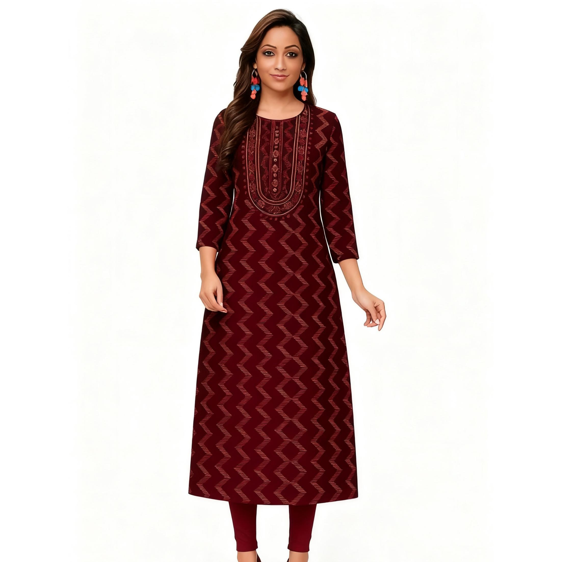 Müslüman Kurt Kadın Modası Rah - Ethnic Fashion Kurtis incelemesi ve fiyatı
