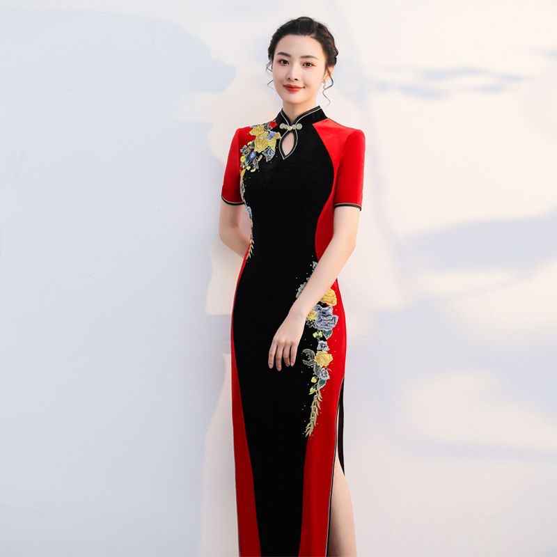 Kadın Vietnam Ao Dai Cheongsam - Ao Dai Vietnam Dress incelemesi ve fiyatı