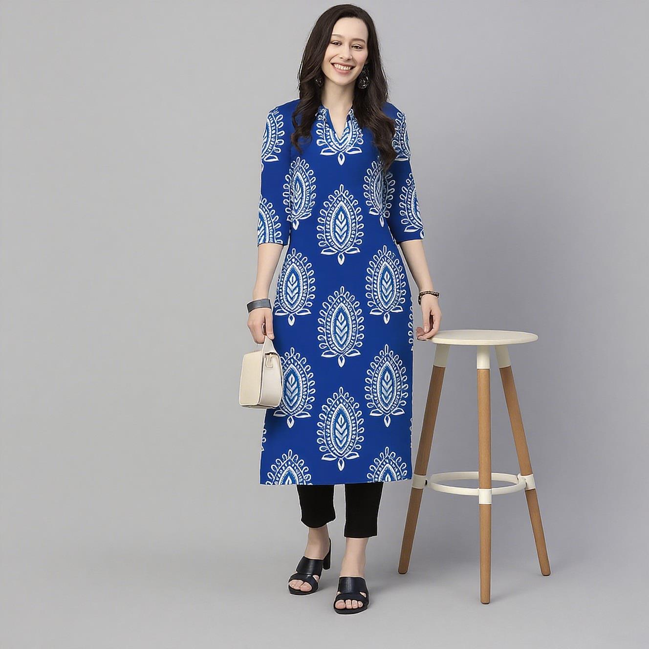 Müslüman Kurt Çiçekleri Kadın  - Ethnic Fashion Kurtis incelemesi ve fiyatı