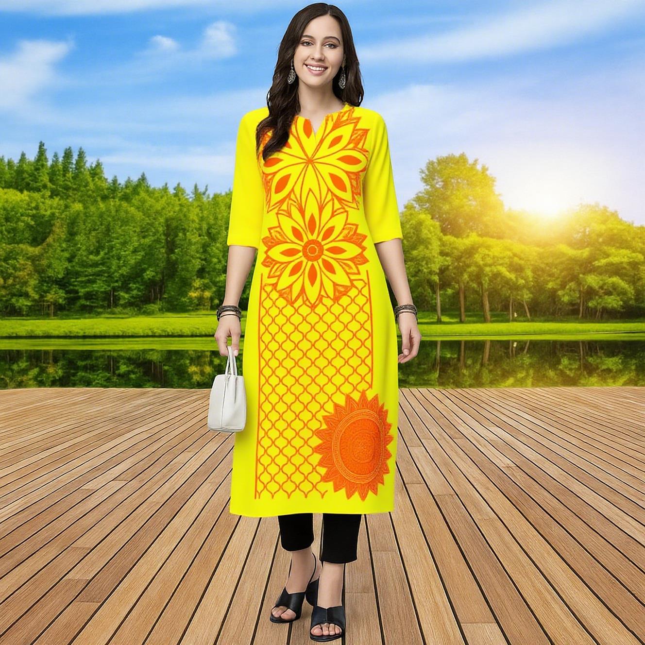 Müslüman Kadınlar İçin Şık ve  - Ethnic Fashion Kurtis incelemesi ve fiyatı