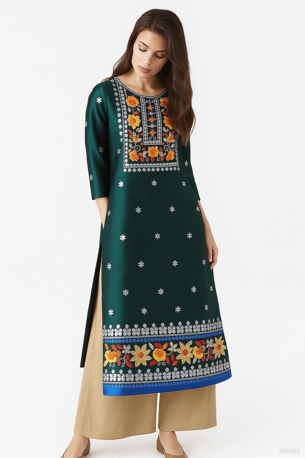 Müslüman Kurt Kadın Modası Etn - Ethnic Fashion Kurtis incelemesi ve fiyatı