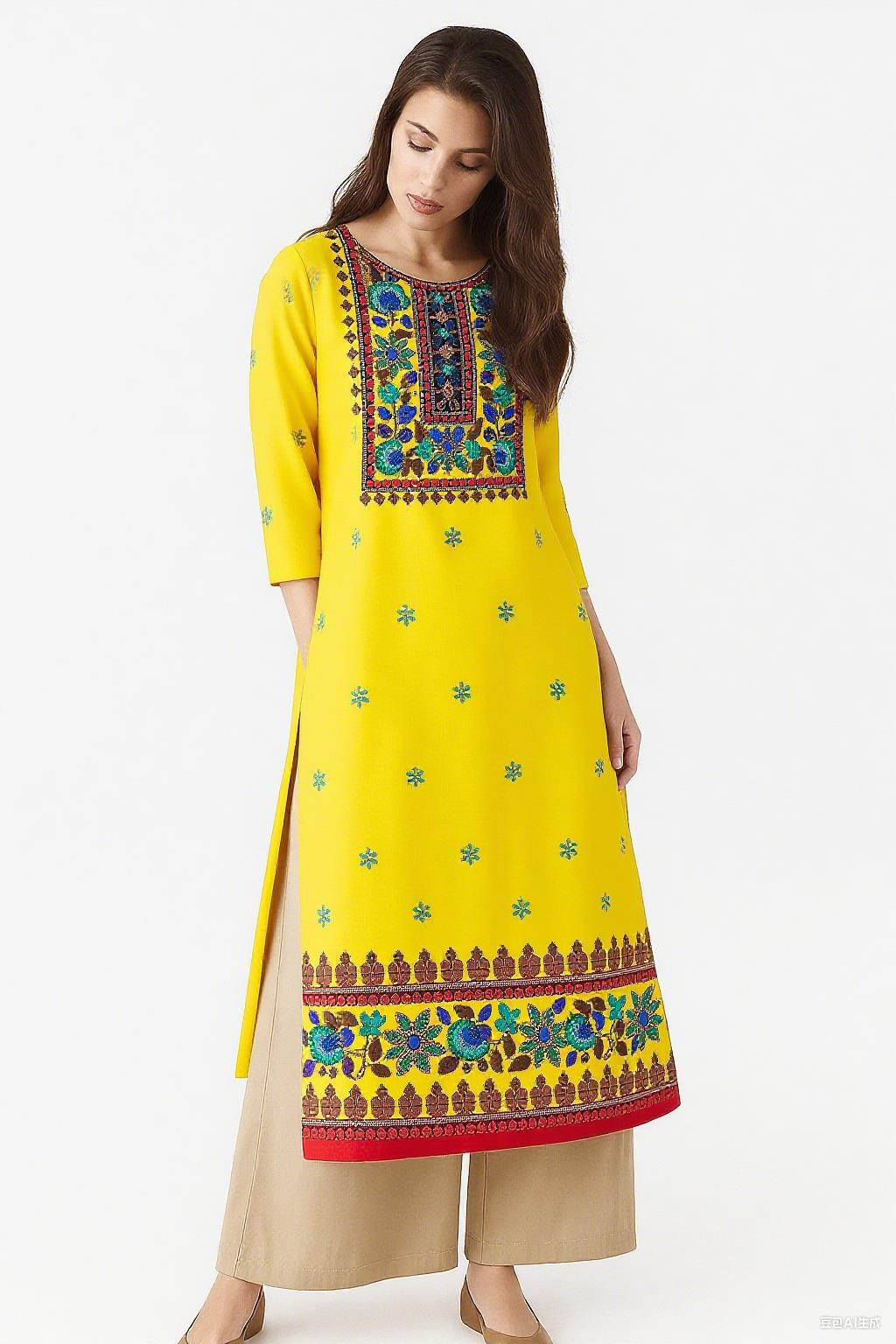 Müslüman Kurt Kadın Modası Etn - Ethnic Fashion Kurtis incelemesi ve fiyatı