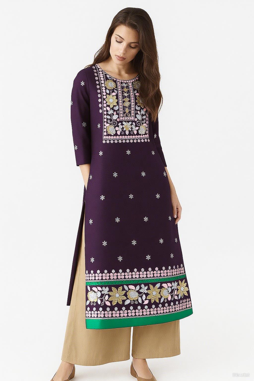 Müslüman Kurt Kadın Modası Etn - Ethnic Fashion Kurtis incelemesi ve fiyatı