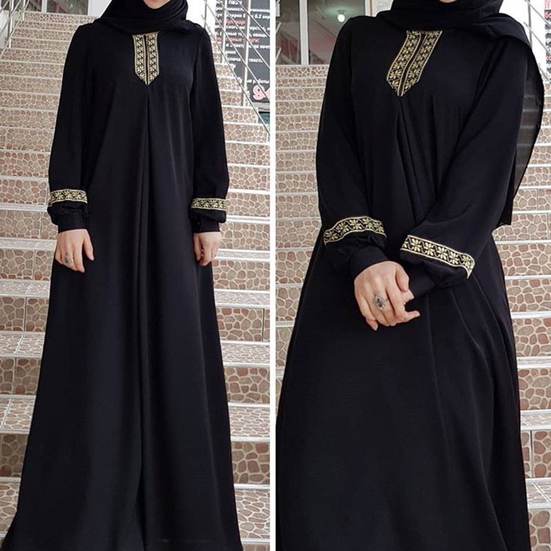 Müslüman etnik tarzı baskı Aba - Ethnic Fashion Dubai incelemesi ve fiyatı