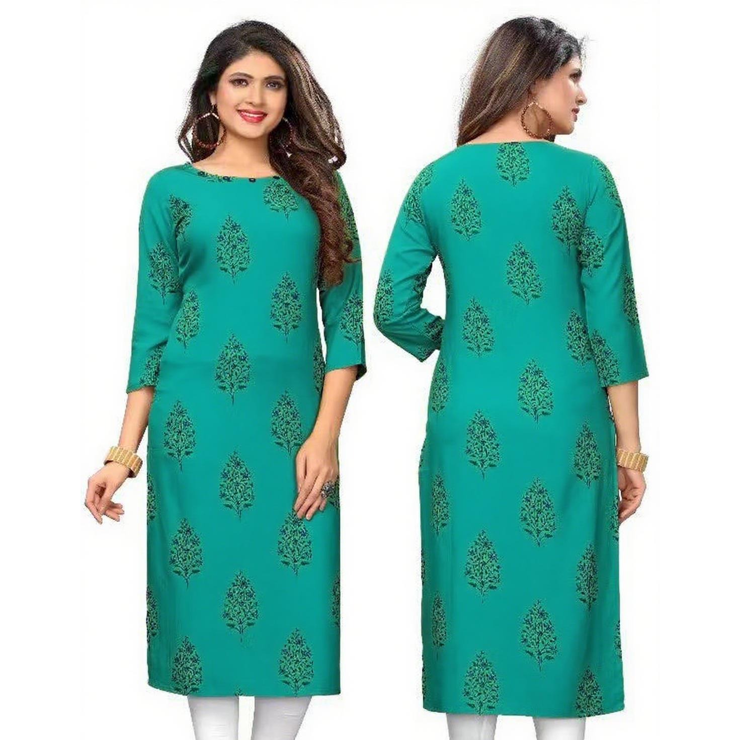 Müslüman Kadın Modası Rahat Et - Ethnic Fashion Kurtis incelemesi ve fiyatı