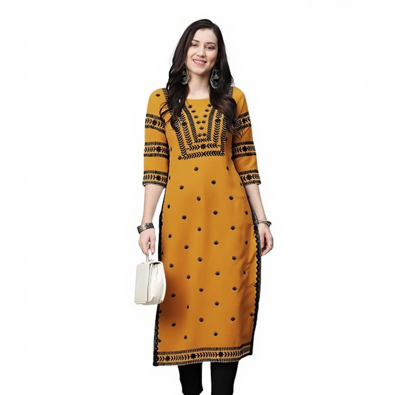 Müslüman Kurt Çiçekleri Kadın  - Ethnic Fashion Kurtis incelemesi ve fiyatı