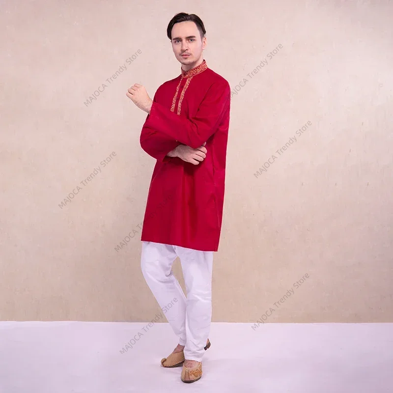 Erkekler için Hint Elbisesi Ku - Kurta Men Cotton incelemesi ve fiyatı