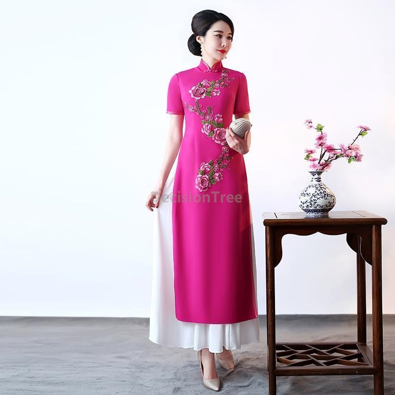 2026 Vietnam aodai vintage gel - Ao Dai Vietnam Dress incelemesi ve fiyatı