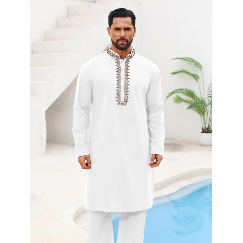Erkek Kaftan Thobe Pamuklu Hen - Kurta Men Cotton incelemesi ve fiyatı