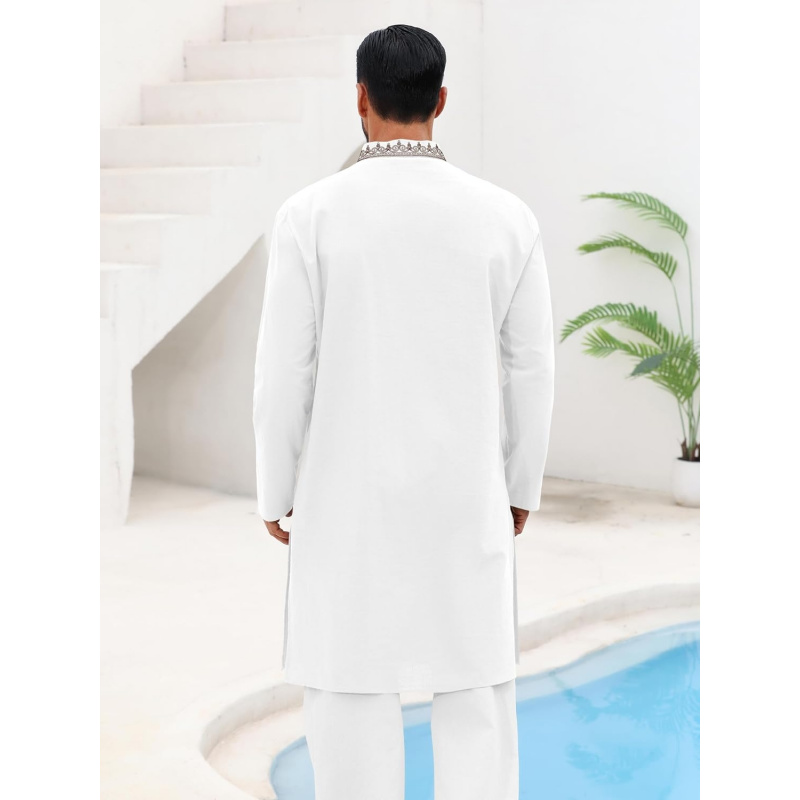 Erkek Kaftan Thobe Pamuklu Hen - Kurta Men Cotton incelemesi ve fiyatı