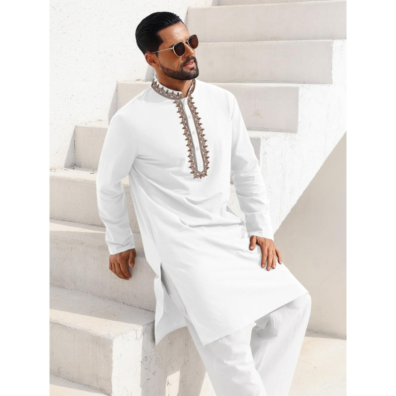 Erkek Kaftan Thobe Pamuklu Hen - Kurta Men Cotton incelemesi ve fiyatı