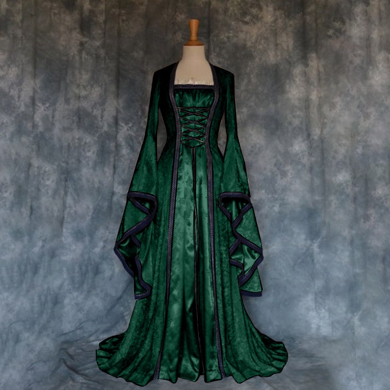 Retro Orta Çağ Saray Elbisesi  - Ethnic Wear incelemesi ve fiyatı