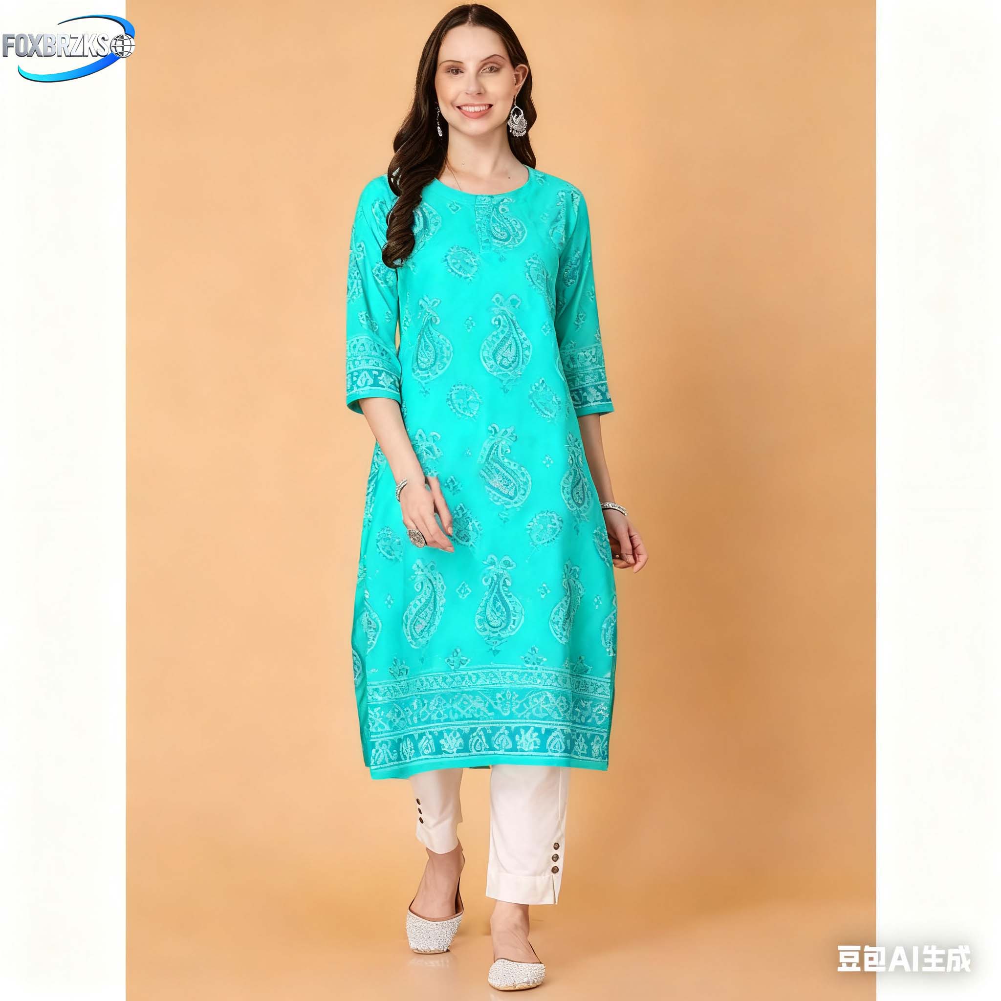 Ulusal stil Kurt Kadın Modası  - Ethnic Fashion Kurtis incelemesi ve fiyatı