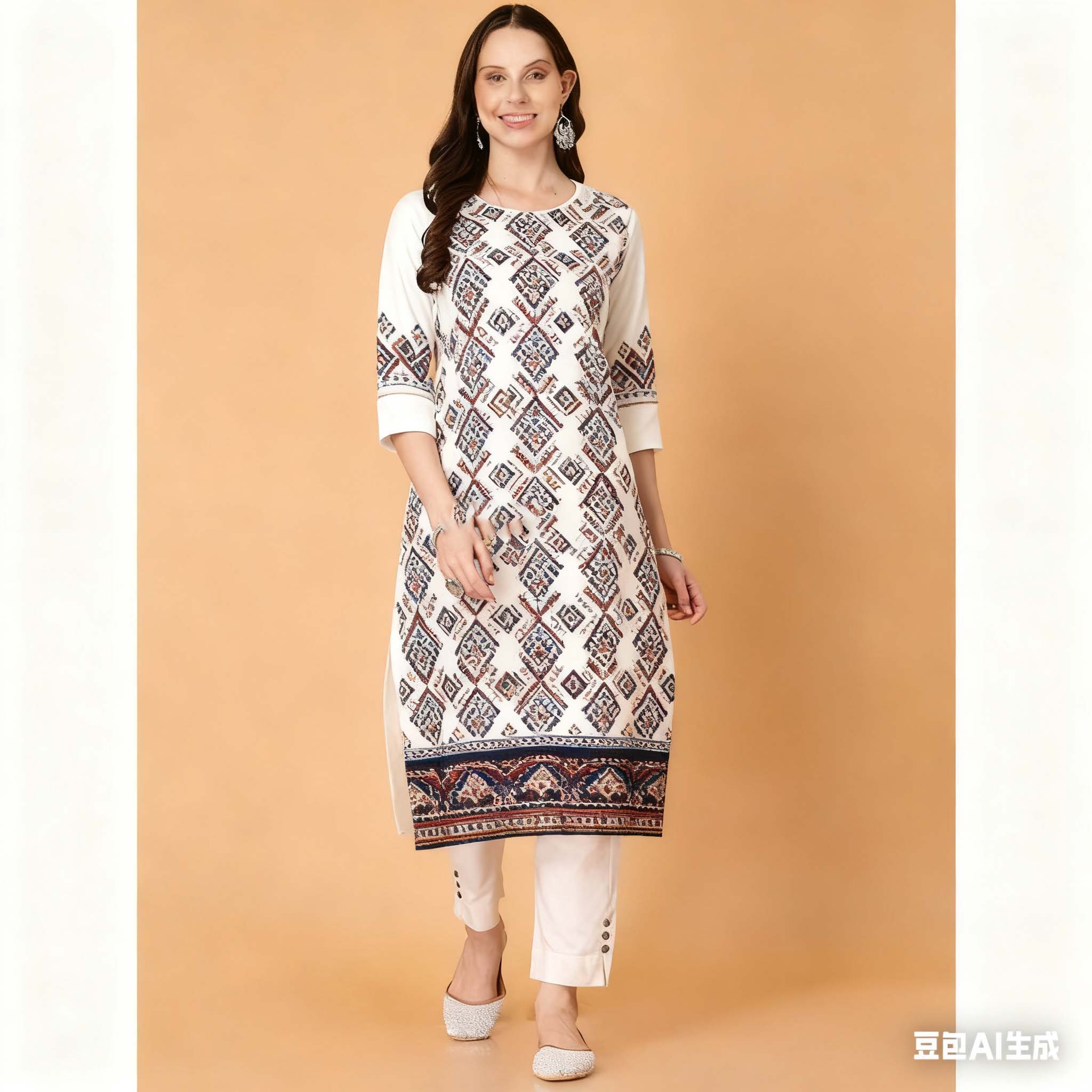 Ulusal stil Kurt Kadın Modası  - Ethnic Fashion Kurtis incelemesi ve fiyatı